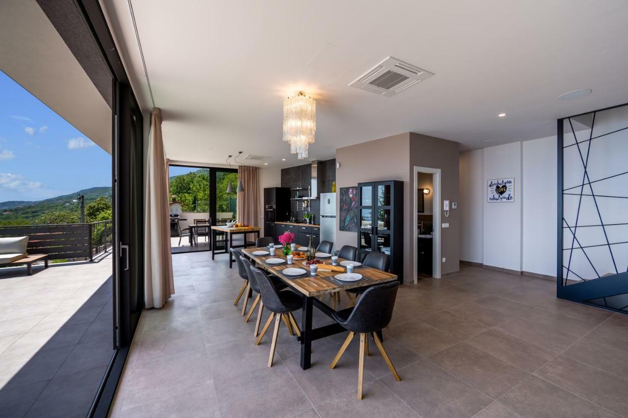 Villa The View Poljane Bagian luar foto