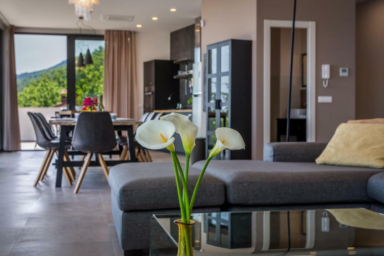 Villa The View Poljane Bagian luar foto